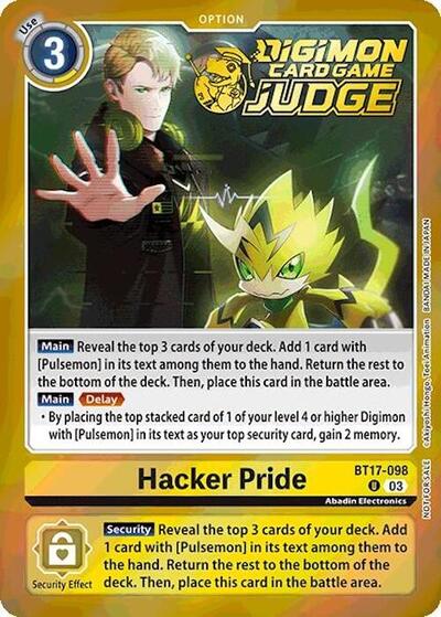 Hacker Pride (Judge Pack 6)