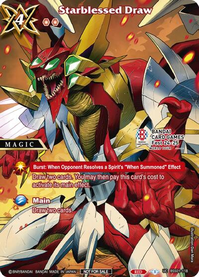 Starblessed Draw (BANDAI Card Games Fest 24-25 World Tour)