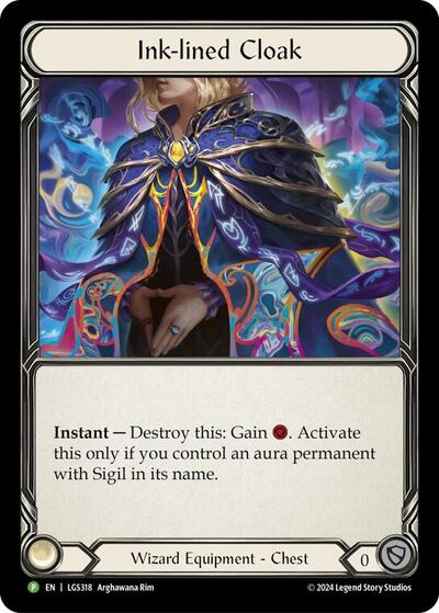 Ink-lined Cloak - LGS318