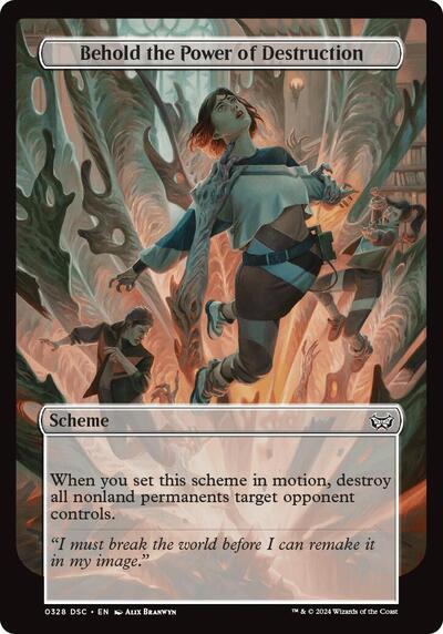 Behold the Power of Destruction (Full Art)
