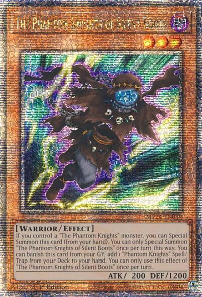 The Phantom Knights of Silent Boots (Quarter Century Secret Rare)
