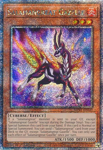Salamangreat Gazelle (Quarter Century Secret Rare)