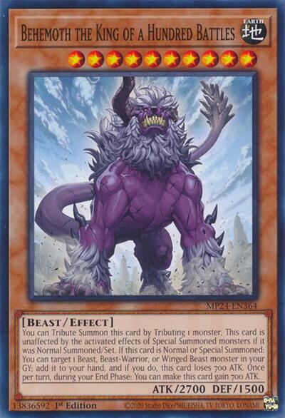 Behemoth the King of a Hundred Battles