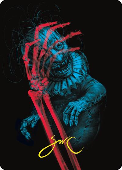 Marvin, Murderous Mimic Art Card (Gold-Stamped Signature)