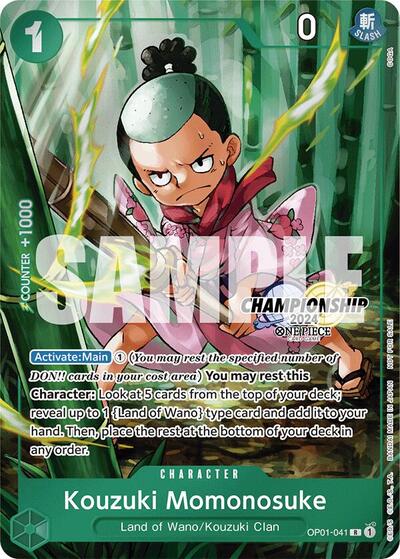 Kouzuki Momonosuke (CS 2024 Celebration Pack)
