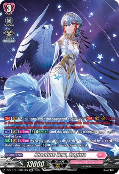 Absolute Zero, Sagitta (SR)