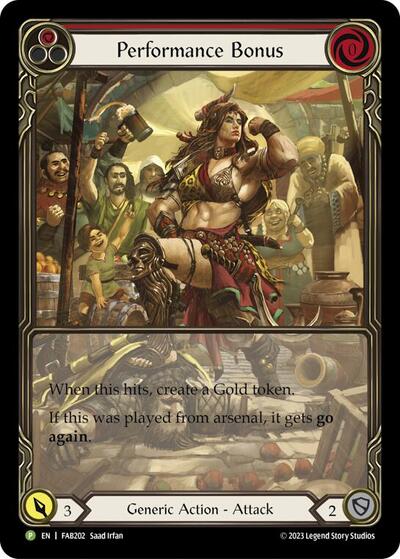 Performance Bonus (Red) - FAB202