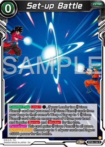 Set-up Battle