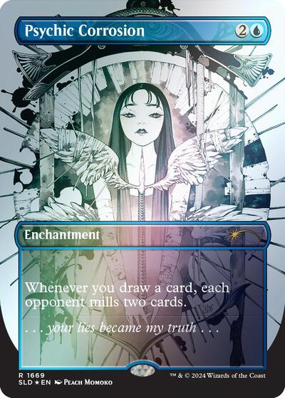 Psychic Corrosion (Rainbow Foil)