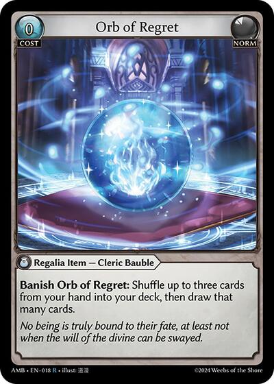 Orb of Regret