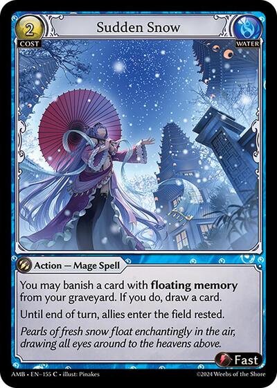 Sudden Snow