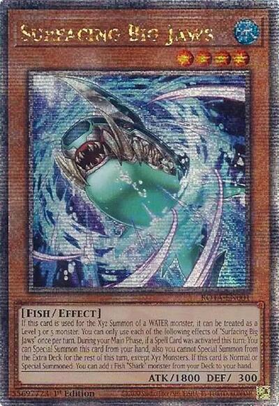 Surfacing Big Jaws (Quarter Century Secret Rare)