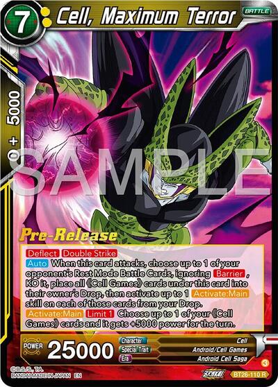Cell, Maximum Terror