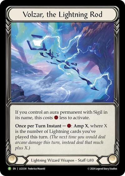 Volzar, the Lightning Rod - LGS334