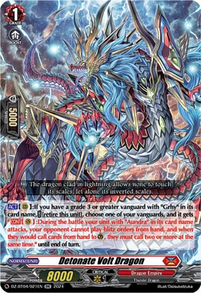 Detonate Volt Dragon