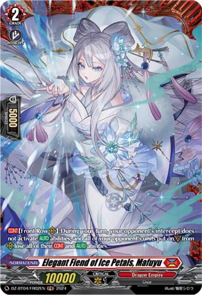 Elegant Fiend of Ice Petals, Mafuyu (FR)
