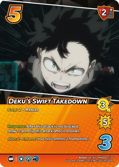 Deku's Swift Takedown (Alternate Art)
