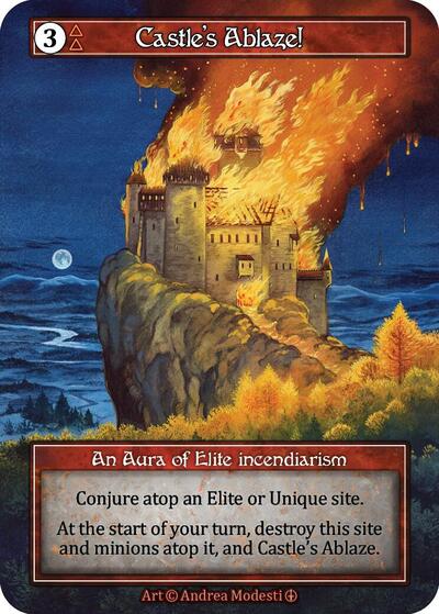 Castle's Ablaze! (Foil)