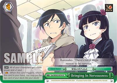 Bringing In Nervousness