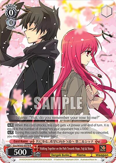 Walking Together on the Path Towards Hope, Yuji & Shana