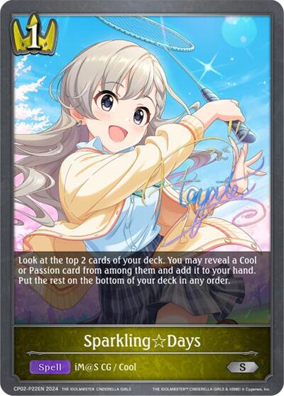 SparklingDays - P22EN (Foil)