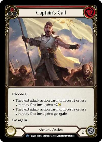 Captain's Call (Red)
