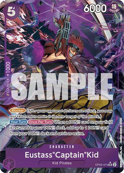 Eustass"Captain"Kid (OP05-074) (Alternate Art)