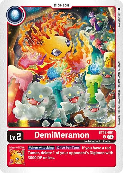 DemiMeramon - BT18-001