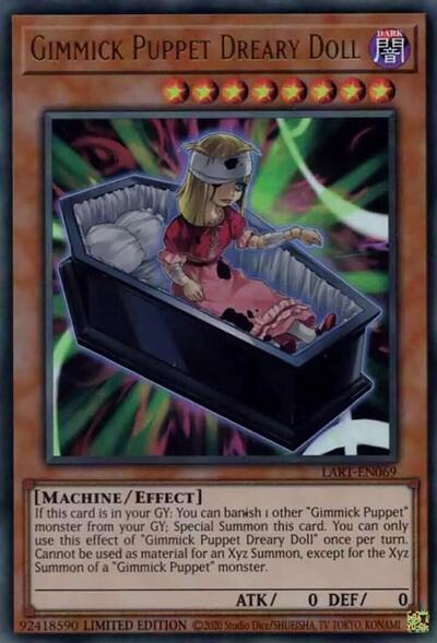 Gimmick Puppet Dreary Doll