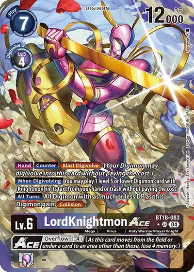 LordKnightmon ACE (Alternate Art)