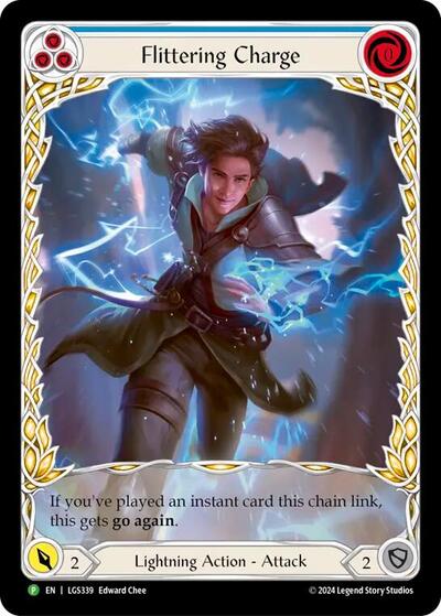 Flittering Charge (Blue) (Extended Art)