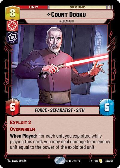 Count Dooku - Fallen Jedi