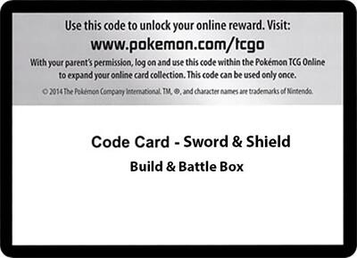 Code Card - Sword & Shield Build & Battle Box