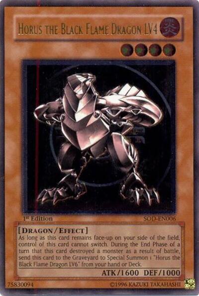 Horus The Black Flame Dragon LV4 (UTR)