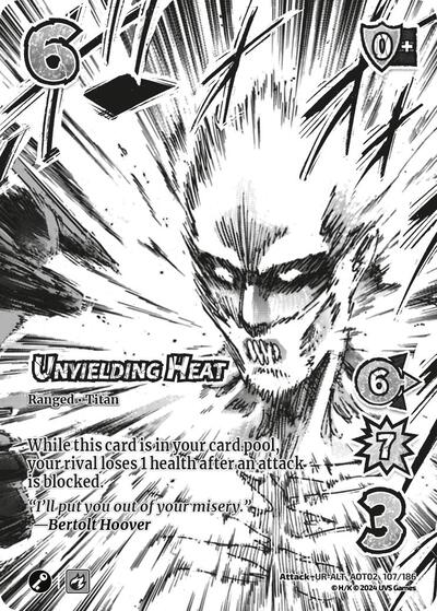 Unyielding Heat (Alternate Art)