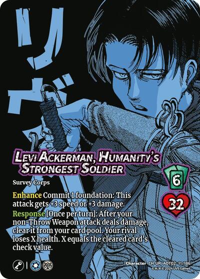 Levi Ackerman, Humanity's Strongest Soldier