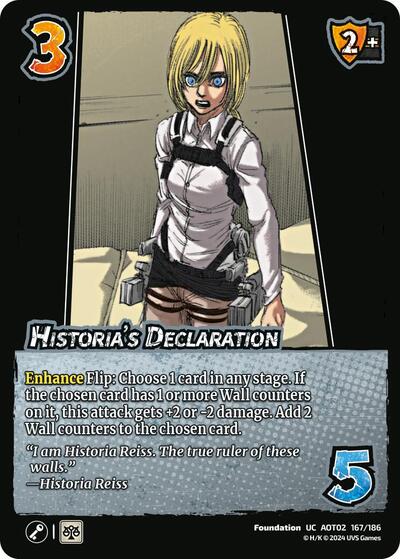 Historia's Declaration