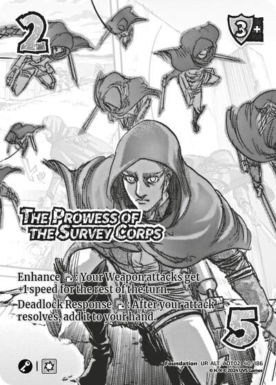 The Prowess of the Survey Corps (Alternate Art)