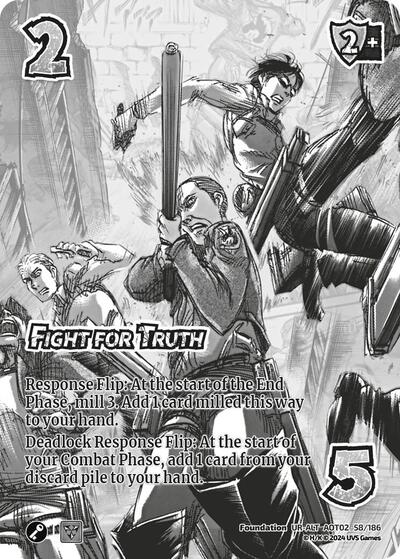 Fight for Truth (Alternate Art)