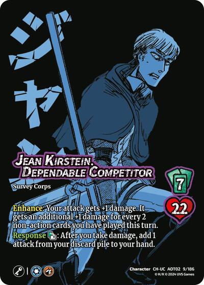 Jean Kirstein, Dependable Competitor