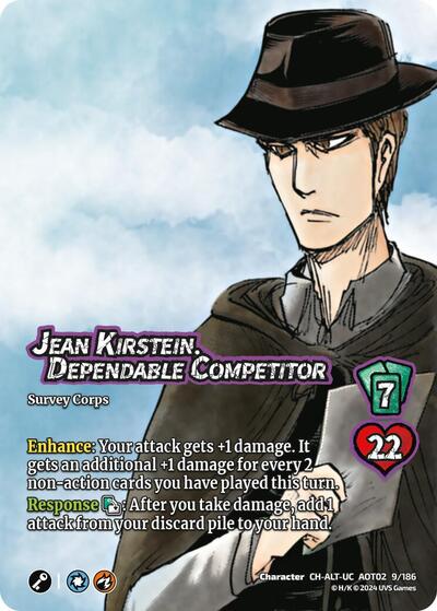 Jean Kirstein, Dependable Competitor (Alternate Art)