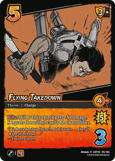 Flying Takedown