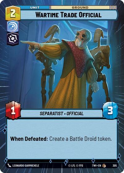 Wartime Trade Official (Hyperspace)