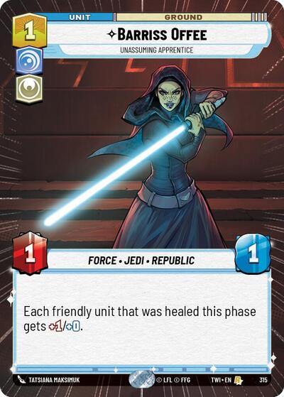 Barriss Offee - Unassuming Apprentice (Hyperspace)