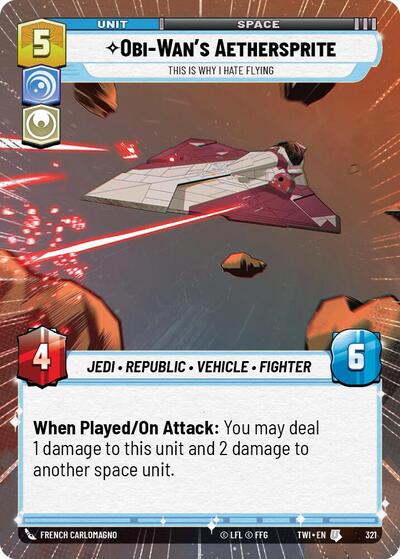 Obi-Wan's Aethersprite - This is Why I Hate Flying (Hyperspace)