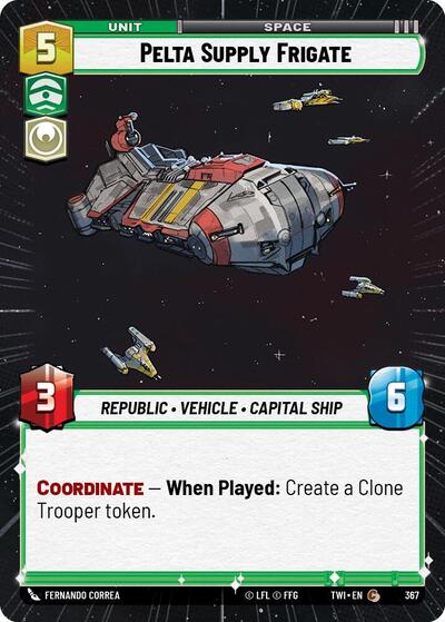 Pelta Supply Frigate (Hyperspace)