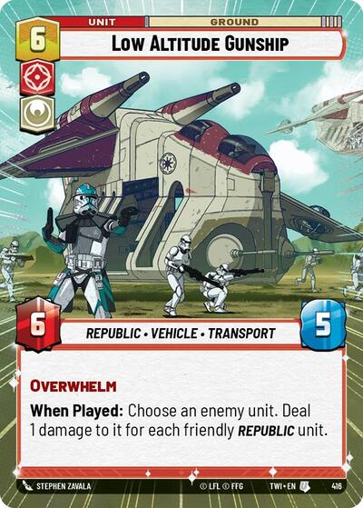 Low Altitude Gunship (Hyperspace)