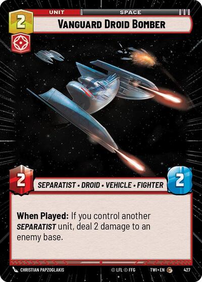 Vanguard Droid Bomber (Hyperspace)
