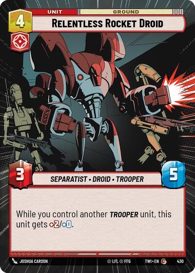 Relentless Rocket Droid (Hyperspace)