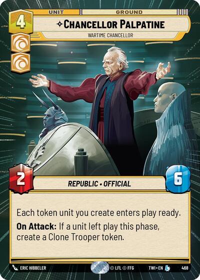 Chancellor Palpatine - Wartime Chancellor (Hyperspace)